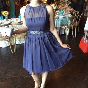 Adrianna Papell Gray Cocktail Dress